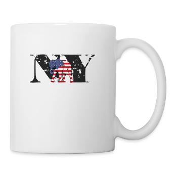 NY-ELEPHANT - Tasse - Weiß - Rechts