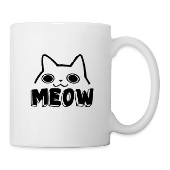 Cat meow - Mug - white - Right