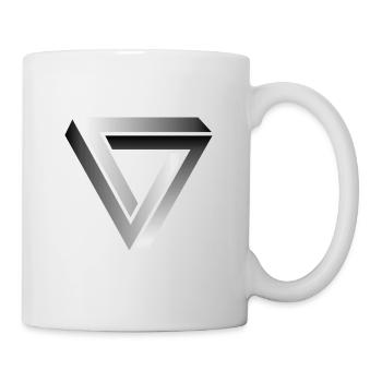 illusion d'optique - triangle Escher - Mug blanc - blanc - Droite