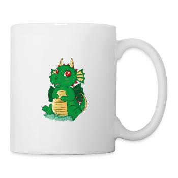 Kawaii baby dragon boy illustration - 2020 - Mug - white - Right