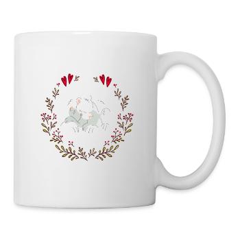 Bébé ours polaire - Mug blanc - blanc - Droite