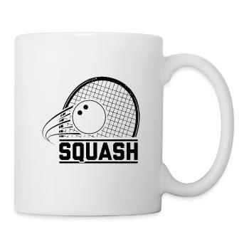 Squash Spieler | Sport Coach Squasher Geschenkidee - Tasse - Weiß - Rechts