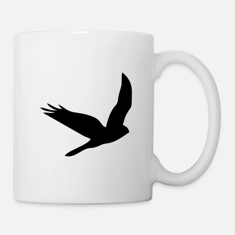 Vogel Adler Vögel Fliegen - Tasse - Weiß