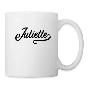 Juliette - First name - Mug - white - Right