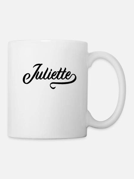 Juliette - Prénom - Mug blanc - blanc