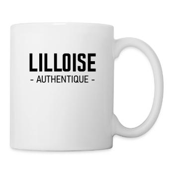 Lilloise authentique - Mug blanc - blanc - Droite