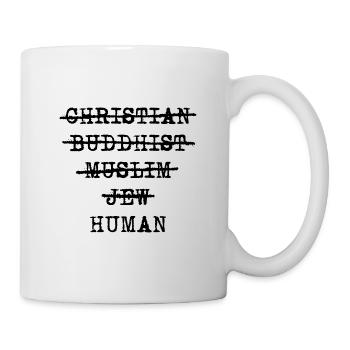 Human - Tasse - Weiß - Rechts