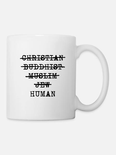 Human - Tasse - Weiß