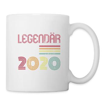 Legendär Seit 2020 Jahr Retro 20er Jahrgang - Tasse - Weiß - Rechts