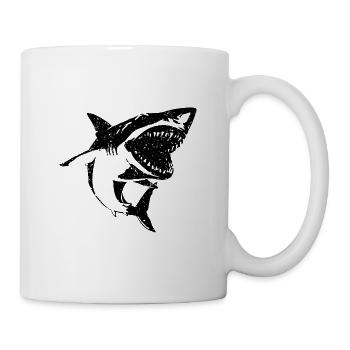 Black Shark - Tasse - Weiß - Rechts