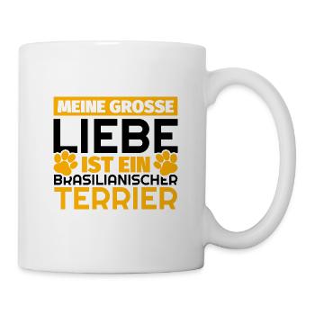 Brasilianischer Terrier Geschenke lustig - Tasse - Weiß - Rechts