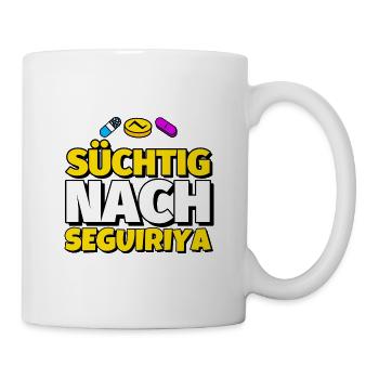 Seguiriya Tanz lustig Geschenk - Tasse - Weiß - Rechts