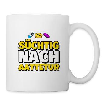 Aattetur Tanz lustig Geschenk - Tasse - Weiß - Rechts