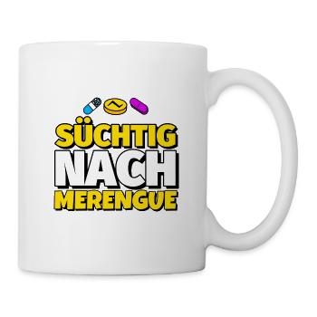Merengue Tanz lustig Geschenk - Tasse - Weiß - Rechts