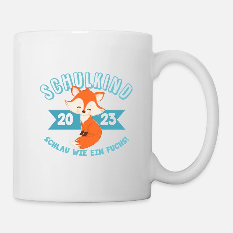 Schulkind 2023 Erster Schultag Einschulung Kind - Tasse - Weiß