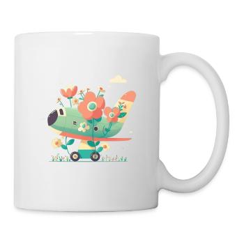 Dépliant Bonne Humeur 3 - Mug blanc - blanc - Droite