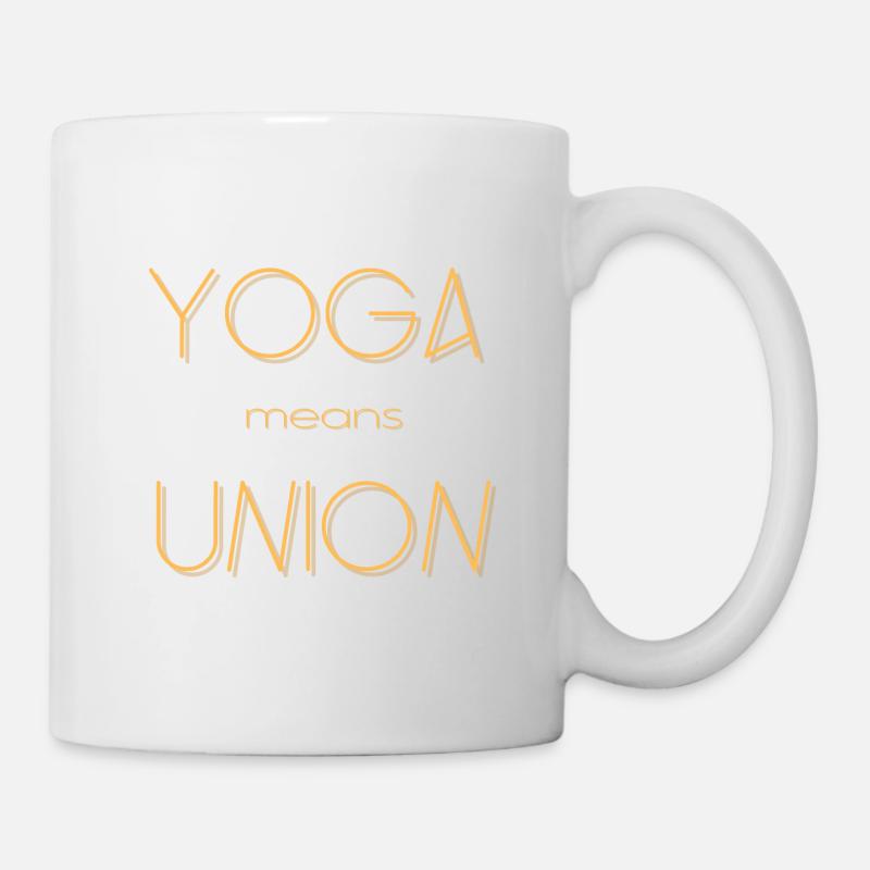 Yoga - meaning - Mug - white