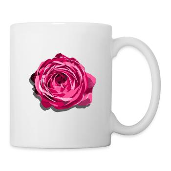 Blossom of a Red Rose - Mug - white - Right