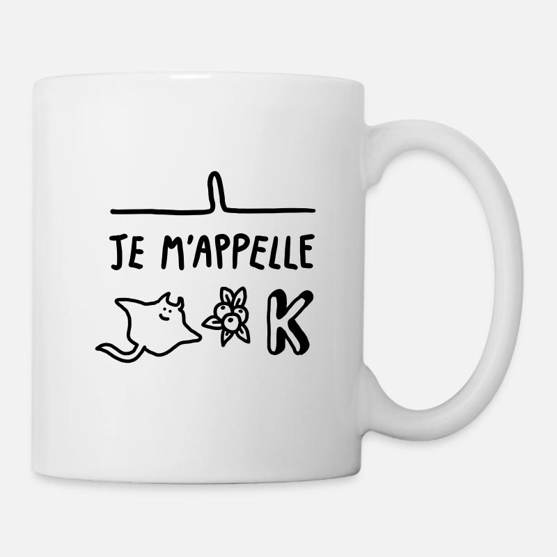 REBECCA - Mug blanc - blanc