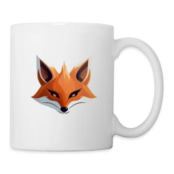 Fox Head - Mug - white - Right