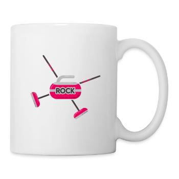 Curling Curling Curling Stone Curler - Mug - white - Right