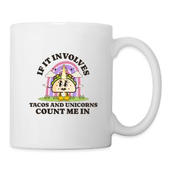 Taco - Tasse - Weiß - Rechts