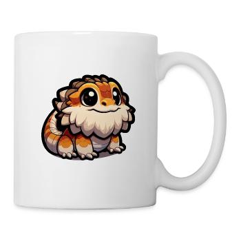 Cute Baby Bearded Dragon Lizard - Mug - white - Right