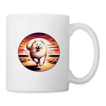 Samoyed Dog Gifts Cute Samoyed Dog Graphic - Mug - white - Right