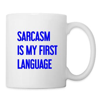 Sarcasme Pro - Mug blanc - blanc - Droite