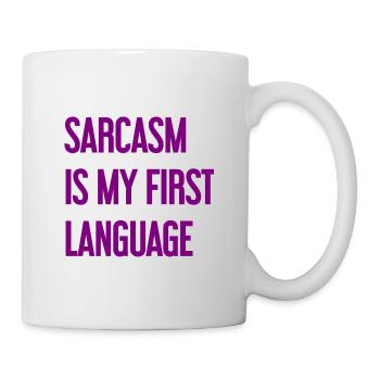 Sarcasme Pro - Mug blanc - blanc - Droite