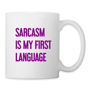 Sarcasm Pro - Mug - white - Right