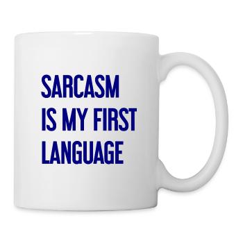 Sarcasm Pro - Mug - white - Right