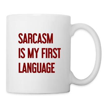 Sarcasm Pro - Mug - white - Right