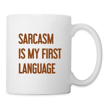 Sarcasm Pro - Mug - white - Right
