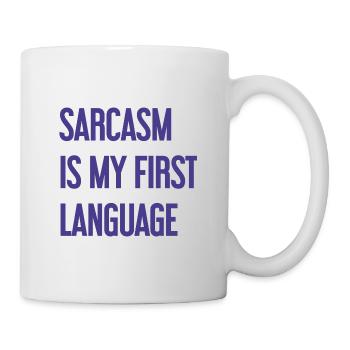 Sarcasm Pro - Mug - white - Right