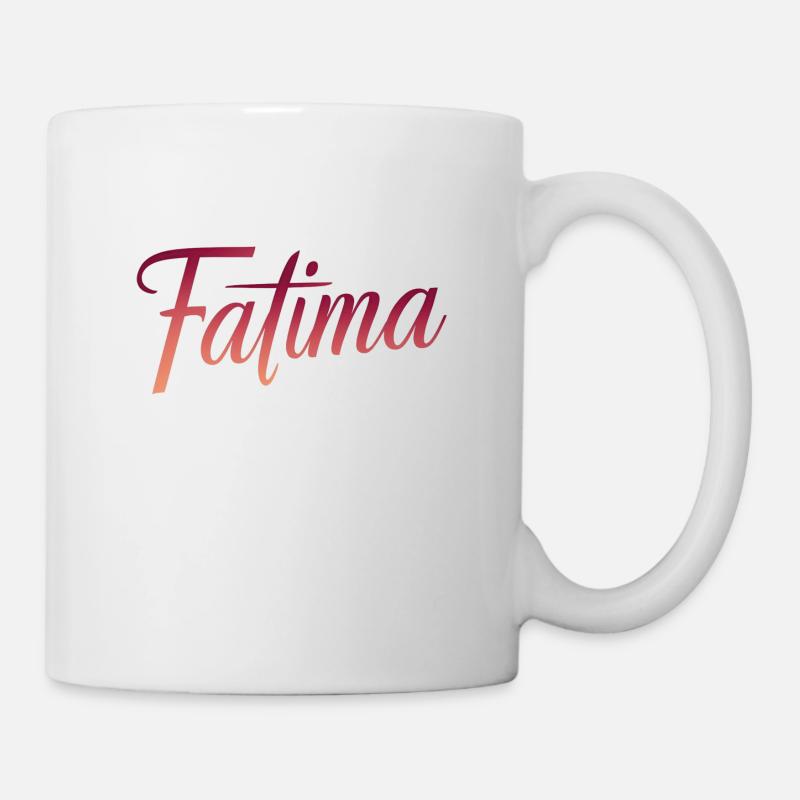 an elegant Fatima - Mug - white