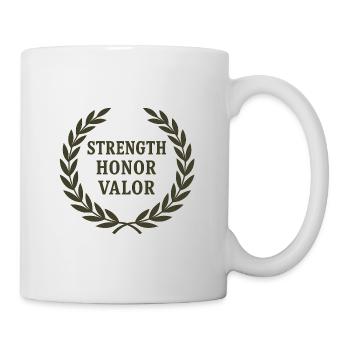 Honorable Victory Morale Plaque - Mug - white - Right