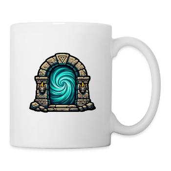 Steinportal Wirbelzauber - Tasse - Weiß - Rechts