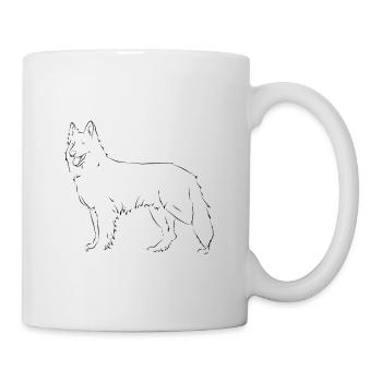 White Swiss Shepherd Dog - Mug - white - Right