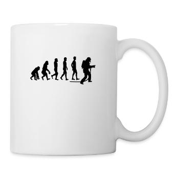 evolution feuerwehr1 - Tasse - Weiß - Rechts