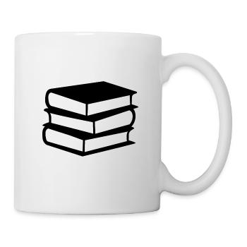 Livres - Mug blanc - blanc - Droite
