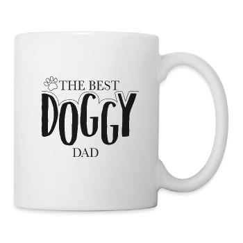 Bester Hunde Papa - Tasse - Weiß - Rechts