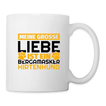 Bergamasker Hirtenhund Geschenke lustig - Tasse - Weiß - Rechts