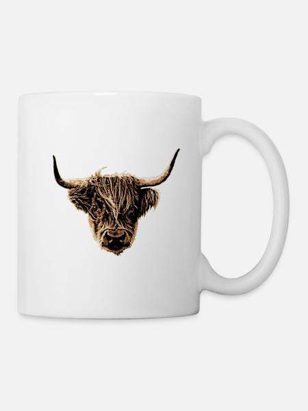 Highland cattle - Mug - white