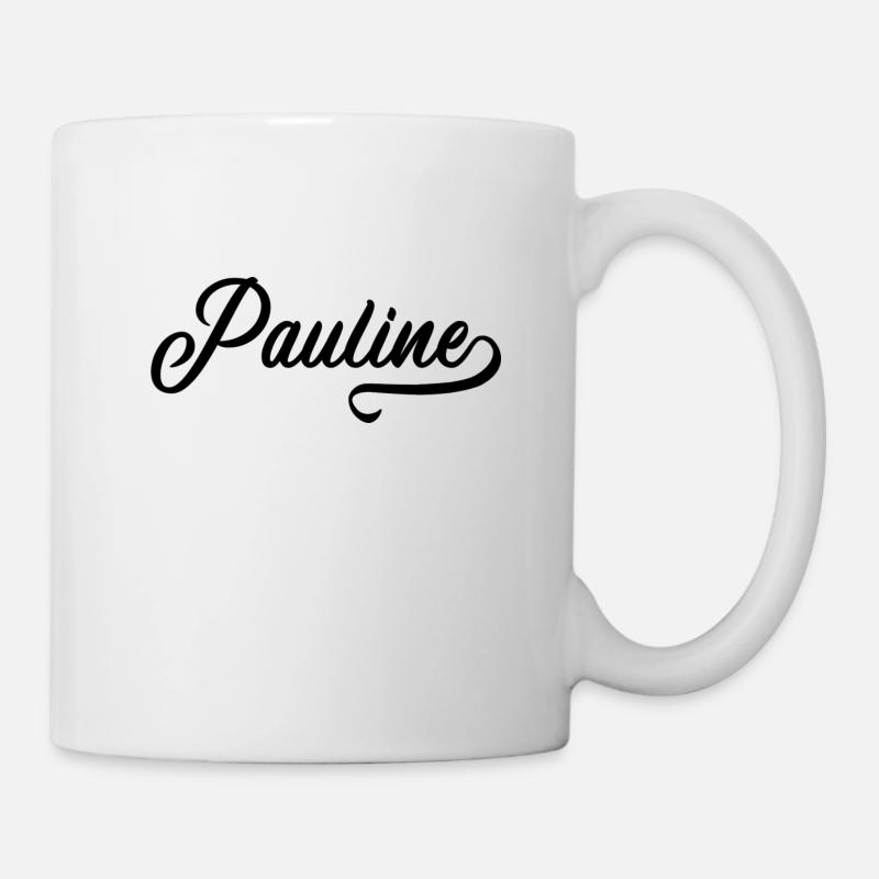 Pauline - Prénom - Mug blanc - blanc