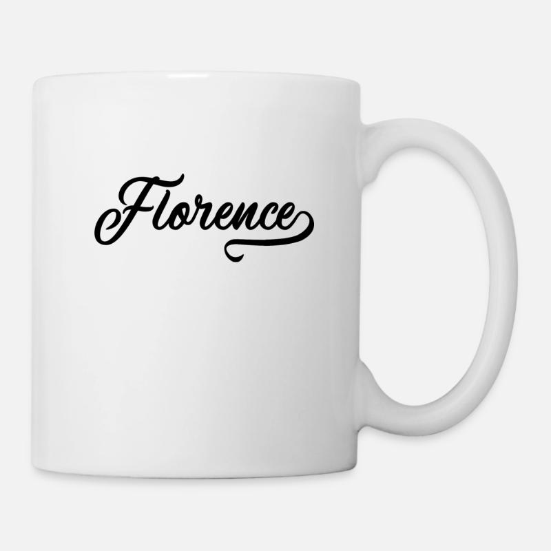 Florence - Prénom - Mug blanc - blanc