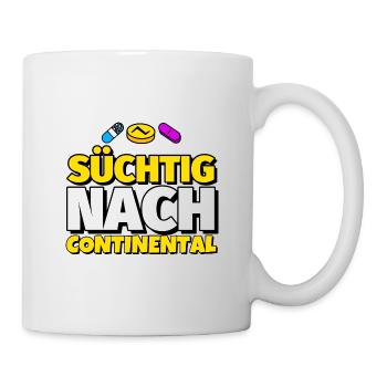 Continental Tanz lustig Geschenk - Tasse - Weiß - Rechts