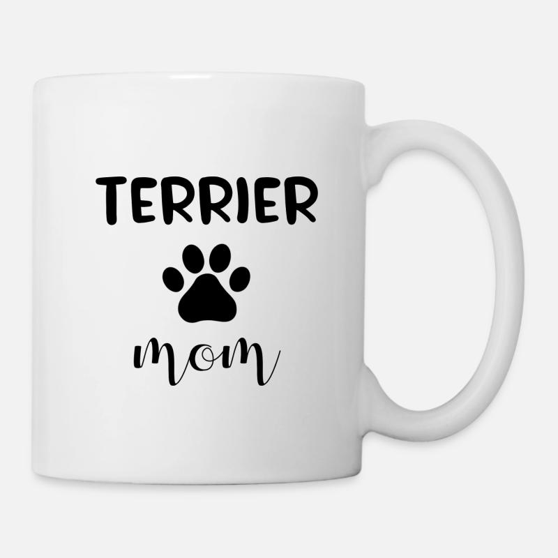 Terrier - Tasse - Weiß