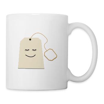 Tea bags, tea drinkers, customizable - Mug - white - Right