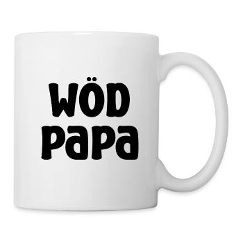 Wöd Papa Toller Papa Österreich Vatertag Vater - Tasse - Weiß - Rechts